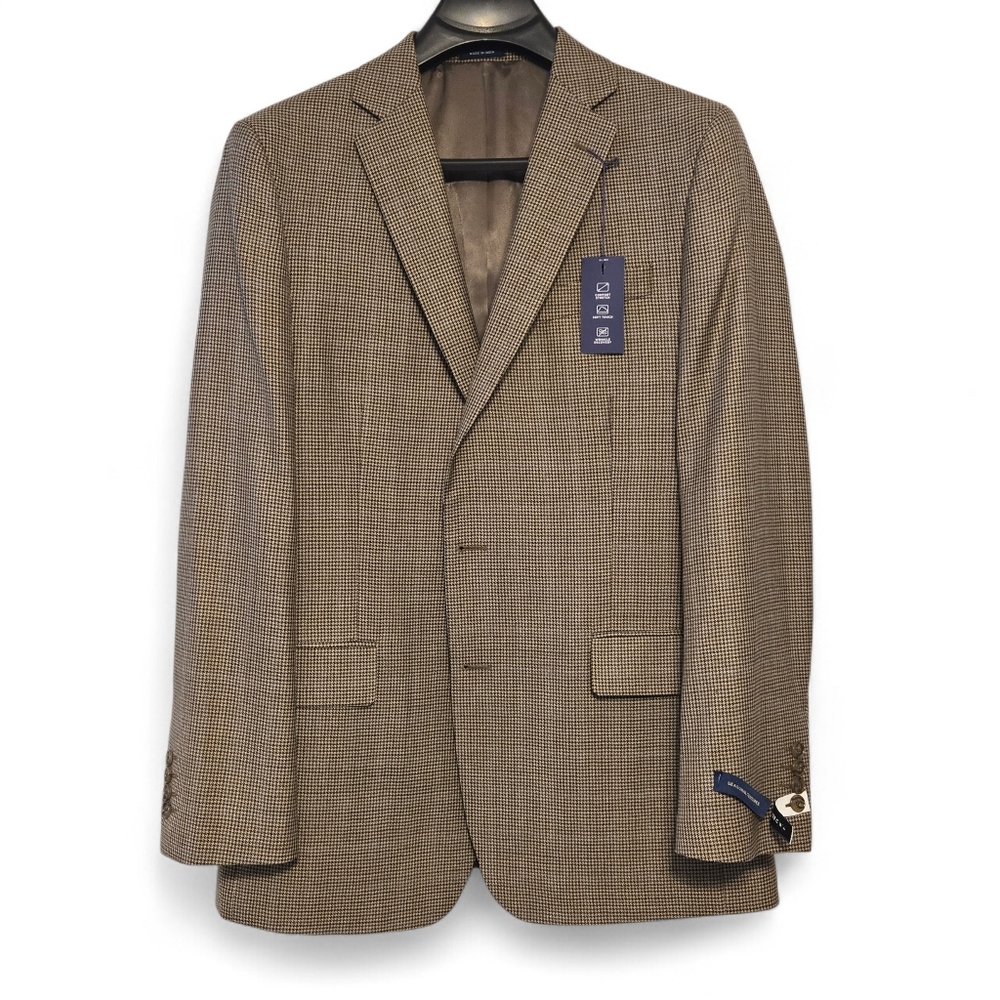 NWT Stafford Seasonal Textures Sport Coat Men's 42R Classic Fit
